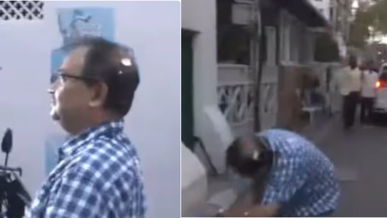 kunal ghosh egg attack outside mamata banerjee residence kolkata kunal ghosh egg attack outside mamata banerjee residence kolkata