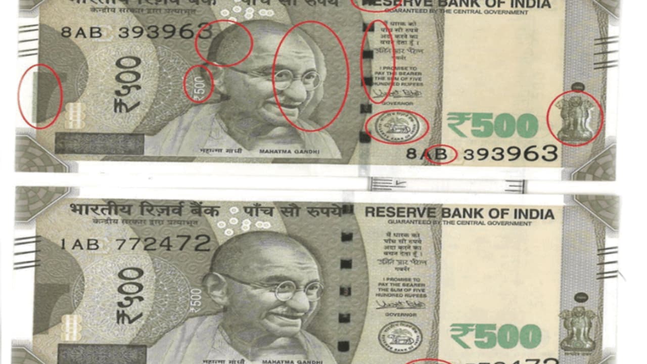 rbi 500 rupee note security features microlettering fake note identification 2026 rbi 500 rupee note security features microlettering fake note identification 2026