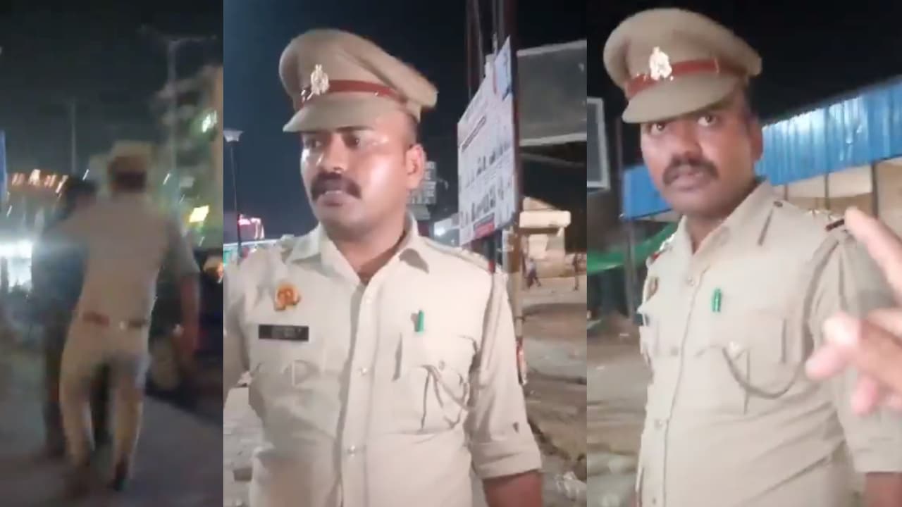 aligarh police viral video si rahul tiwari line hazir vehicle checking aligarh police viral video si rahul tiwari line hazir vehicle checking