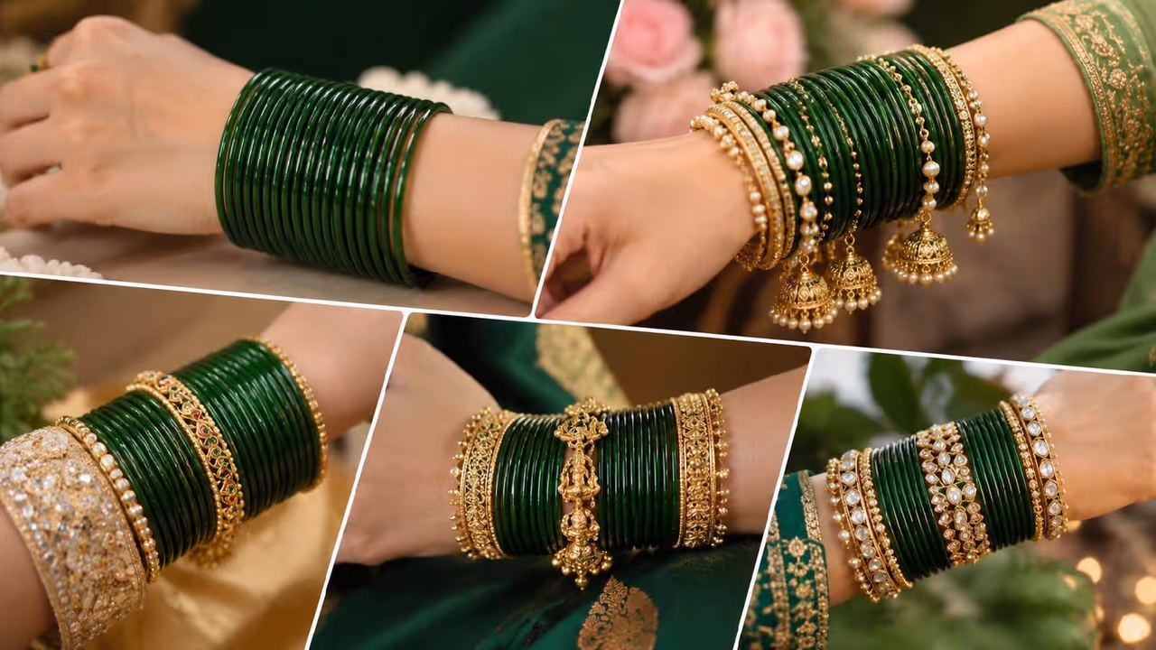 green glass bangles set design ideas green glass bangles set design ideas