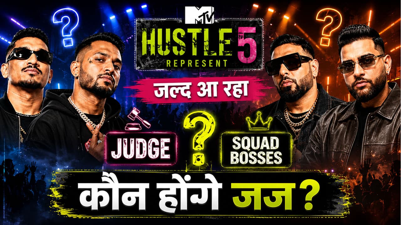 रैप रियलिटी शो MTV Hustle का 5वां सीजन रैप रियलिटी शो MTV Hustle का 5वां सीजन