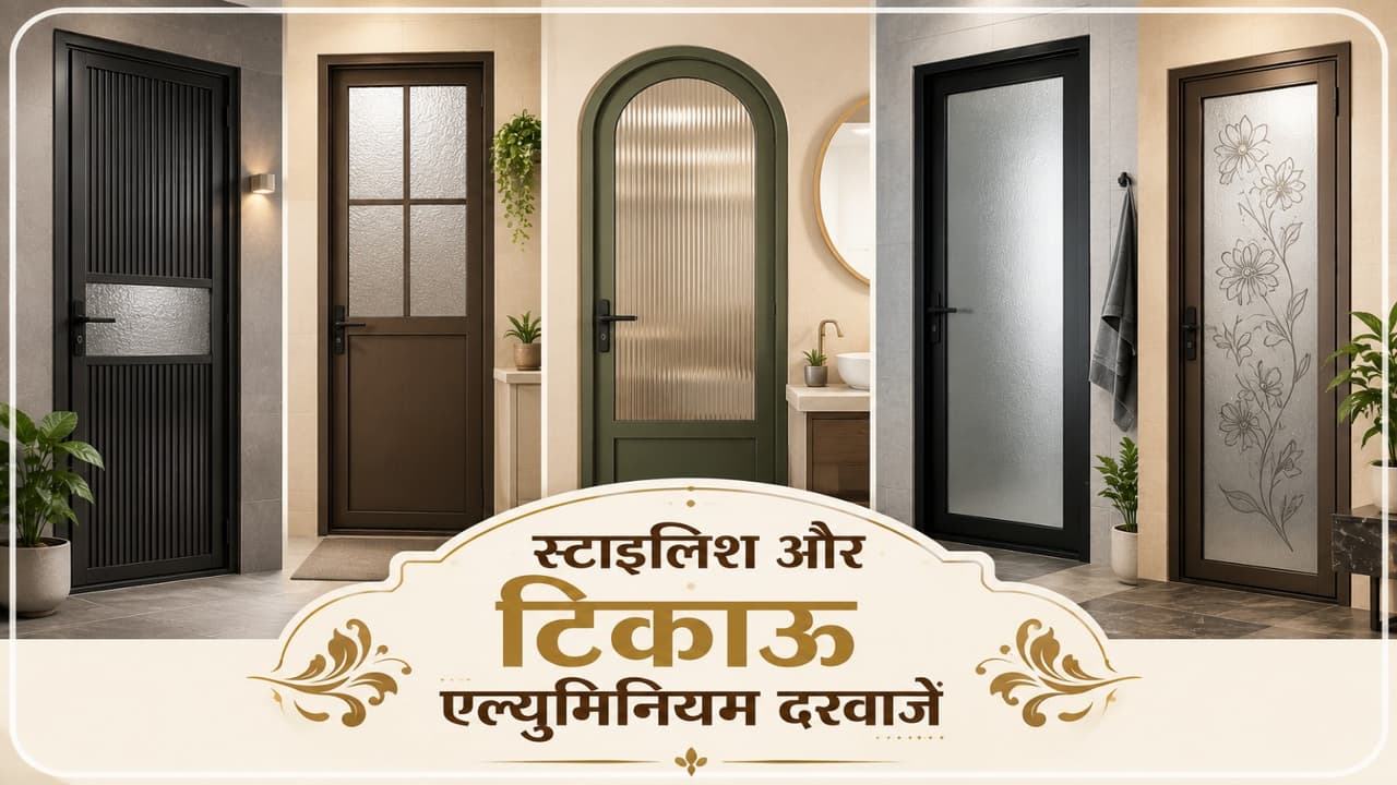 Aluminum Bathroom Door Aluminum Bathroom Door