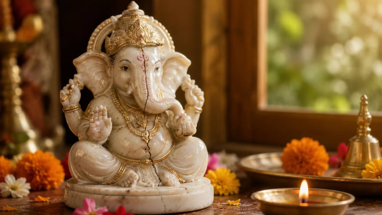 घर में मूर्ति टूट जाए तो क्या करें? घर में मूर्ति टूट जाए तो क्या करें?