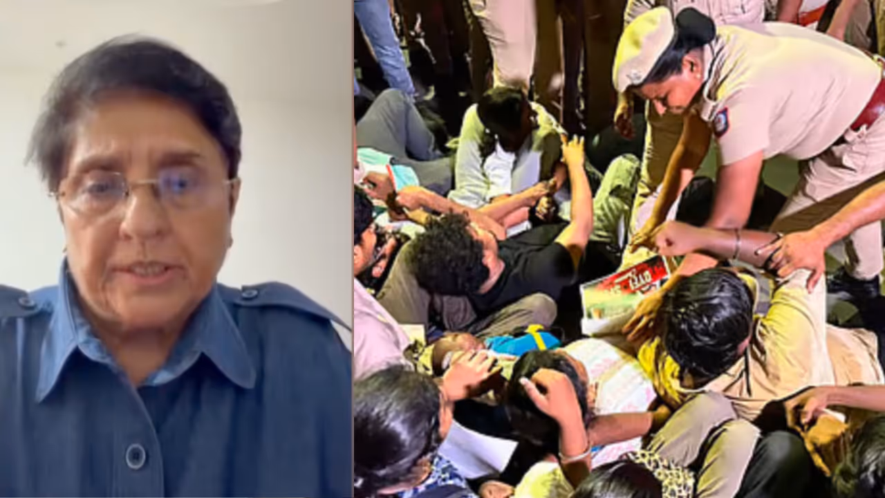 Kiran Bedi Suggests Civil Defence Deployment Before Police During Student Protests Kiran Bedi Suggests Civil Defence Deployment Before Police During Student Protests