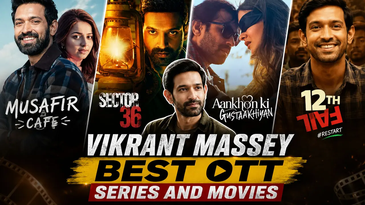 विक्रांत मैसी की हिट OTT मूवीज और वेब सीरीज विक्रांत मैसी की हिट OTT मूवीज और वेब सीरीज
