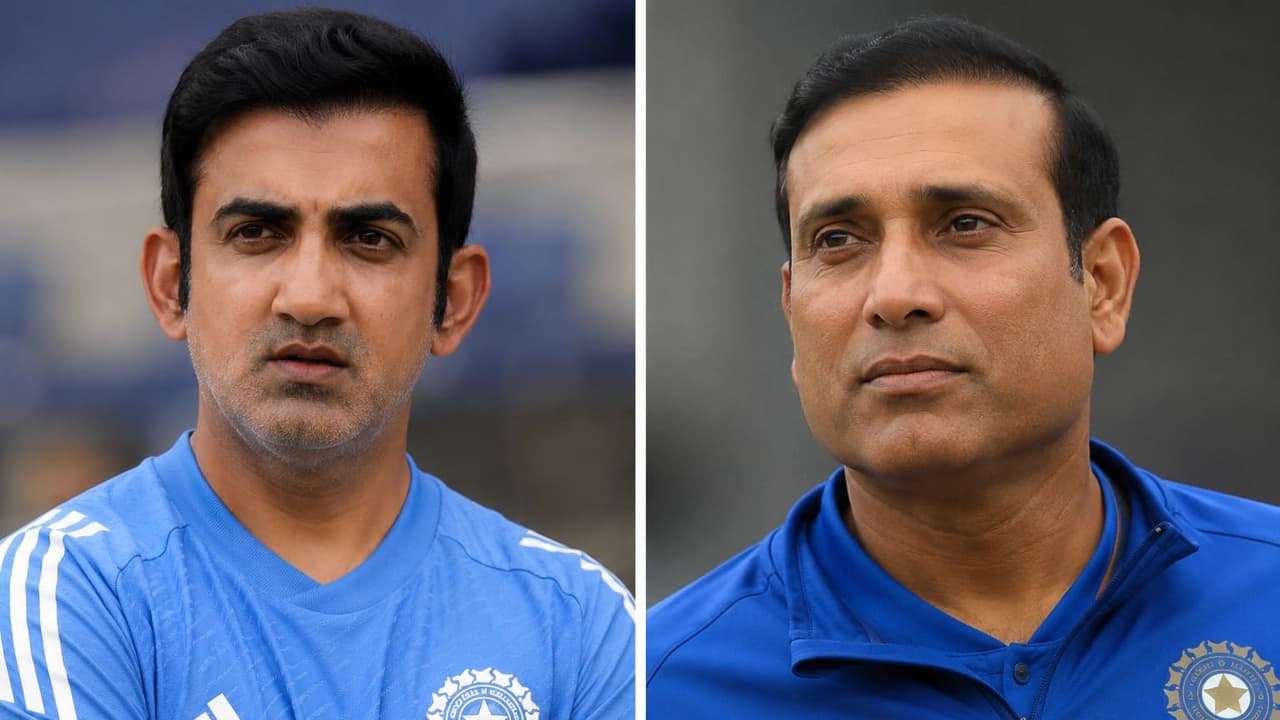 Gautam Gambhir VVS Laxman Gautam Gambhir VVS Laxman