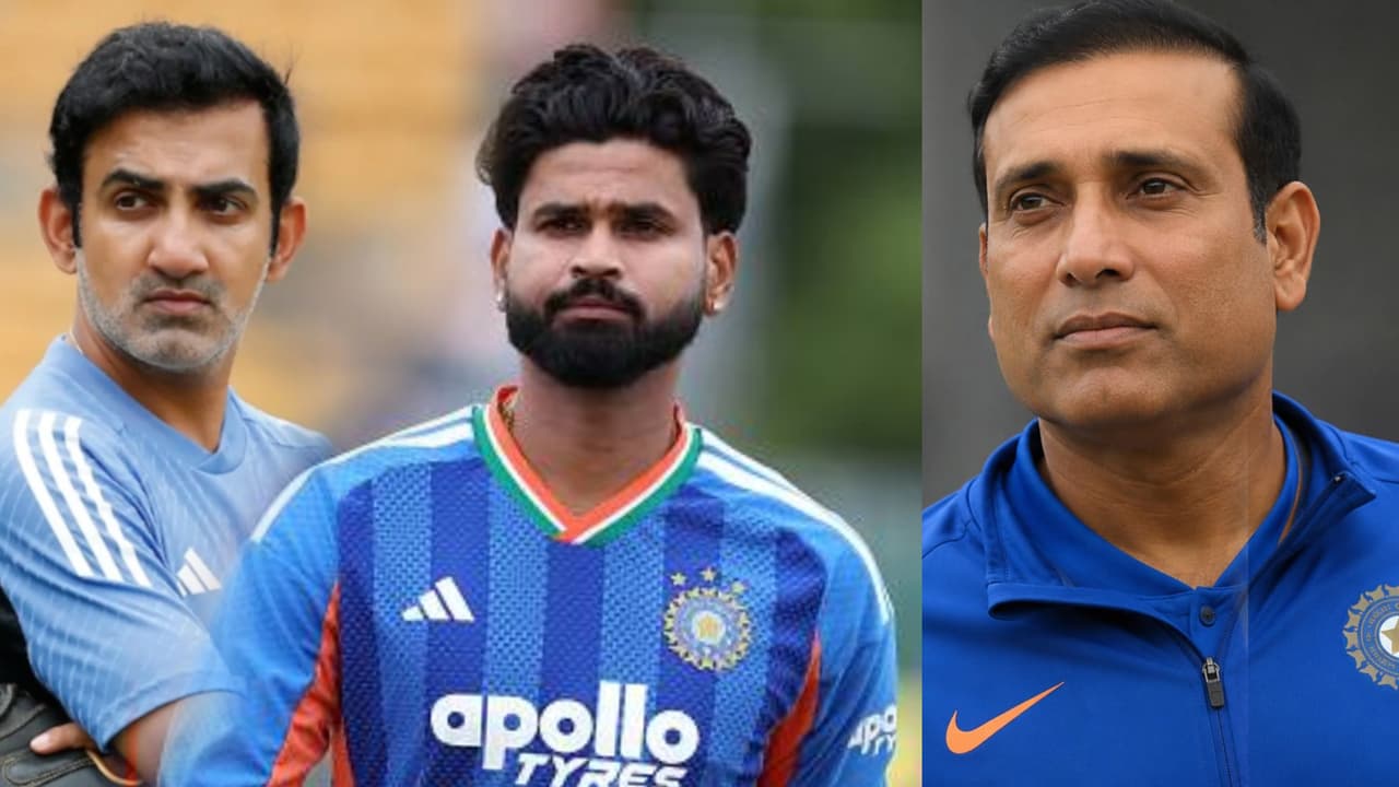 Shreyas Iyer Gautam Gambhir VVS Laxman Shreyas Iyer Gautam Gambhir VVS Laxman