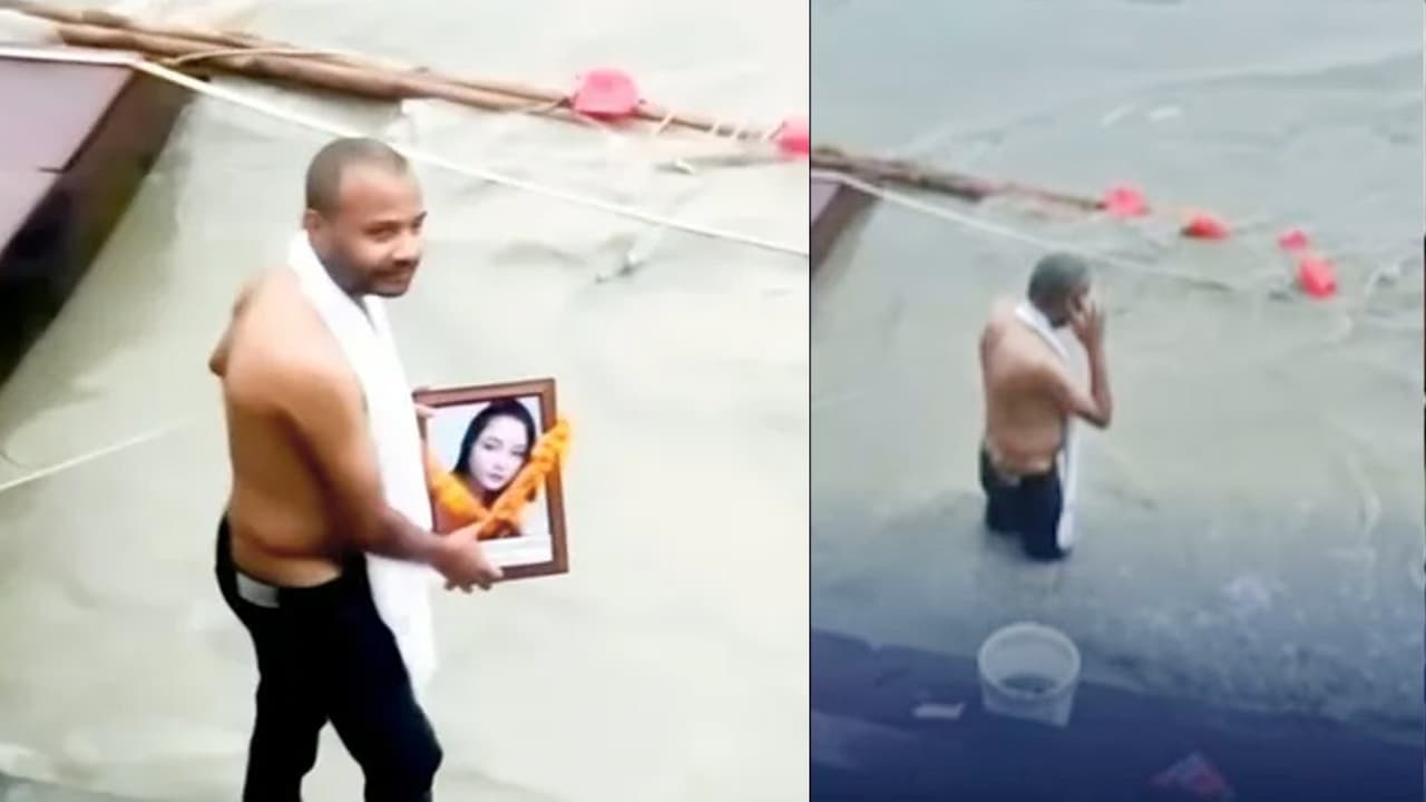 firozabad husband performs pind daan of living wife firozabad husband performs pind daan of living wife