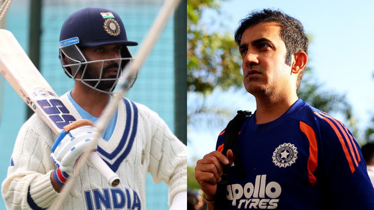 Ajinkya Rahane and Gautam Gambhir Ajinkya Rahane and Gautam Gambhir