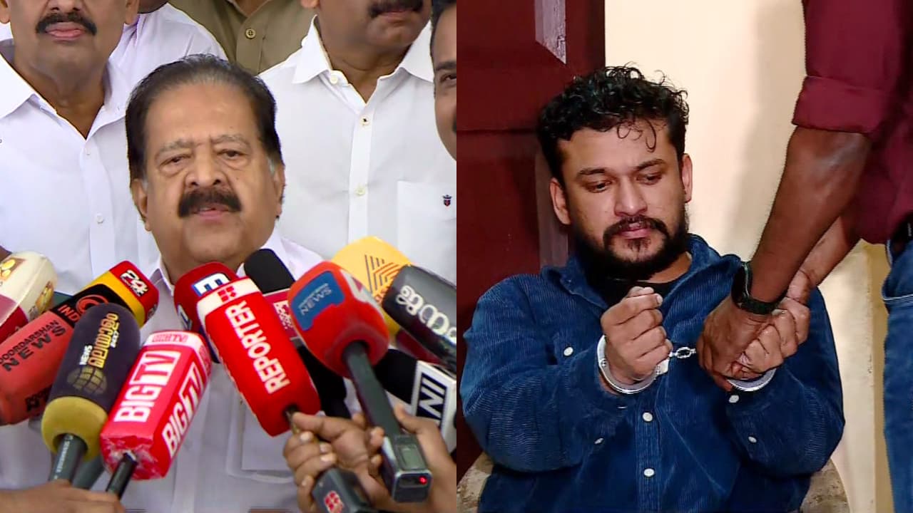 ramesh chennithala, arjun ayanki ramesh chennithala, arjun ayanki