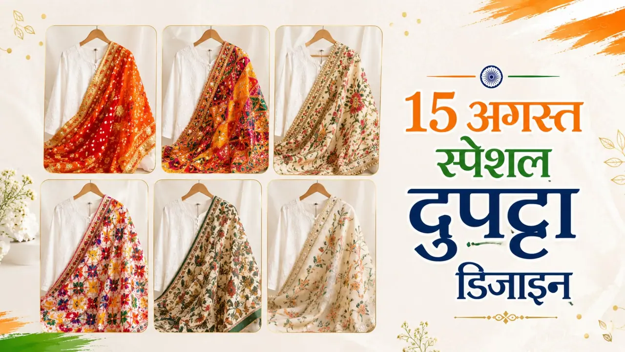 White Kurti Dupatta Design White Kurti Dupatta Design