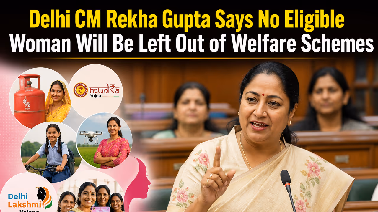 Rekha Gupta, Delhi Assembly: CM Rekha Gupta Puts Women’s Welfare and Dignity at the Forefront Rekha Gupta, Delhi Assembly: CM Rekha Gupta Puts Women’s Welfare and Dignity at the Forefront