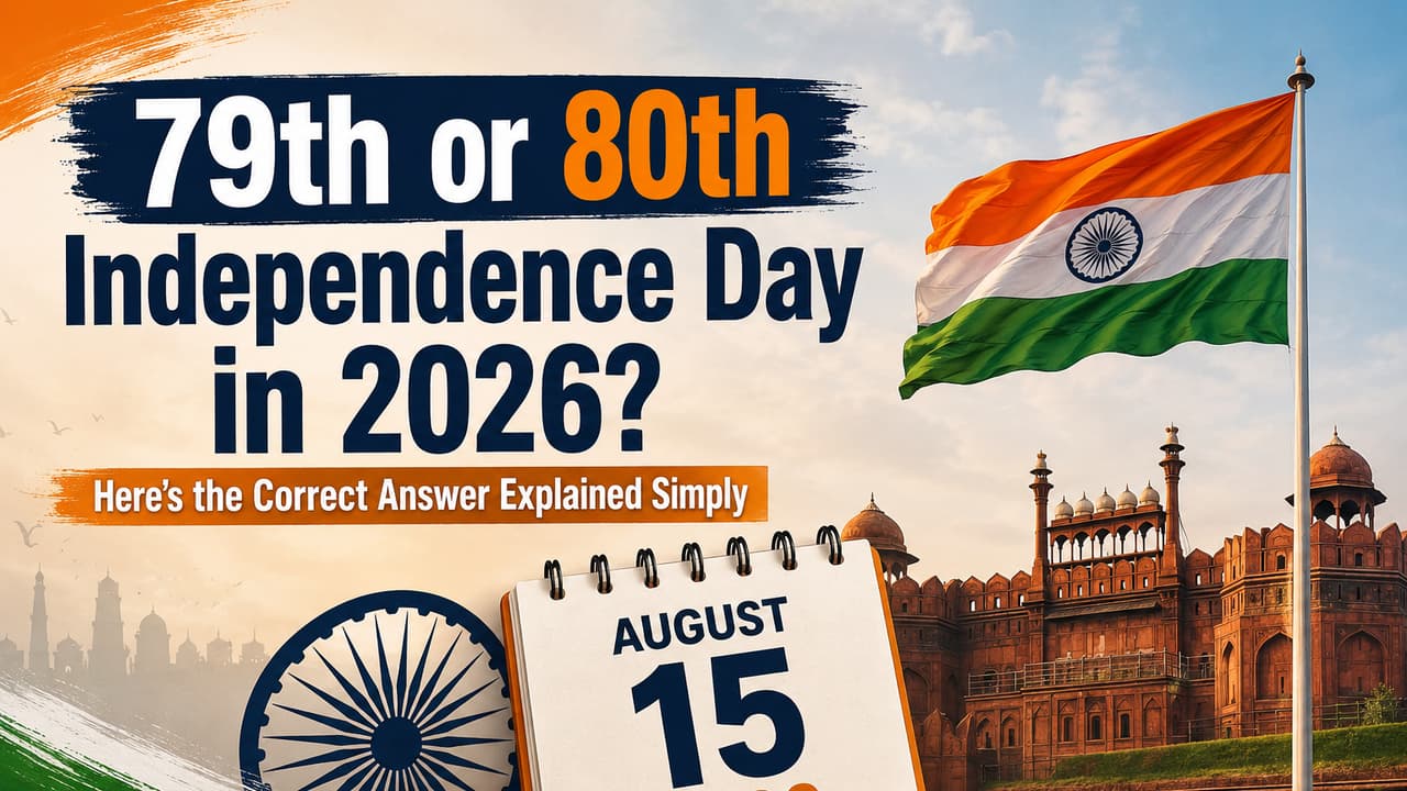 Independence Day 2026, 79th or 80th Independence Day? Those Confusing Number Explained in Simple Words Independence Day 2026, 79th or 80th Independence Day? Those Confusing Number Explained in Simple Words