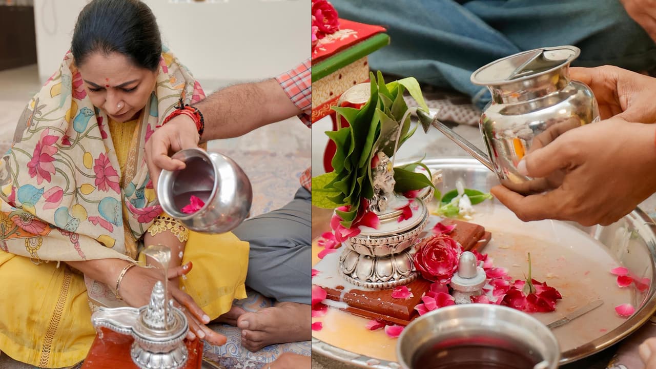 Delhi CM Rekha Gupta Marks Sawan Shivratri With Rudrabhishek, Offers Prayers for National Welfare Delhi CM Rekha Gupta Marks Sawan Shivratri With Rudrabhishek, Offers Prayers for National Welfare
