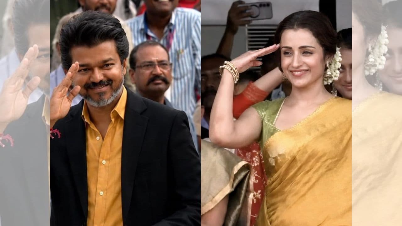 Trisha Krishnan Spotted in London Amid Romance Rumours With Vijay, Fan Shares Video; Internet Says ‘Give Them Some Privacy’ Trisha Krishnan Spotted in London Amid Romance Rumours With Vijay, Fan Shares Video; Internet Says ‘Give Them Some Privacy’