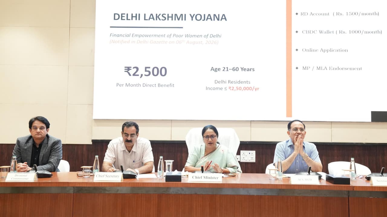 Delhi Lakshmi Yojana Update, CM Rekha Gupta Announces Big Update for Women Applicants Delhi Lakshmi Yojana Update, CM Rekha Gupta Announces Big Update for Women Applicants