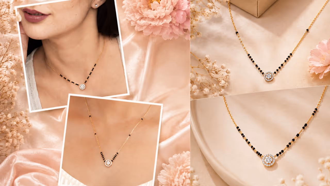 Mini Mangalsutra Designs Mini Mangalsutra Designs