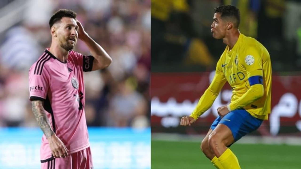 Messi vs Ronaldo Jersey Auction: Barcelona Jersey Fetches Over Rs 55 Lakh in Record Clash Messi vs Ronaldo Jersey Auction: Barcelona Jersey Fetches Over Rs 55 Lakh in Record Clash