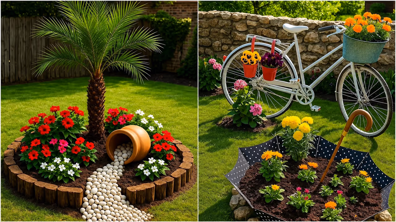 Recycled Garden Decor Recycled Garden Decor