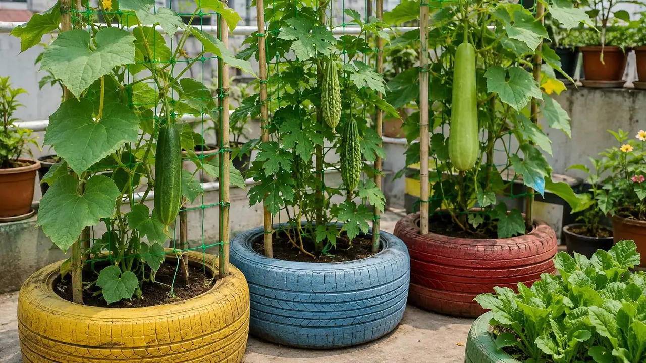 Tyre Garden Ideas Tyre Garden Ideas
