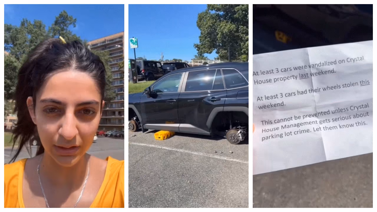 4 Wheels Of Brother's Car Are Stolen 4 Wheels Of Brother's Car Are Stolen
