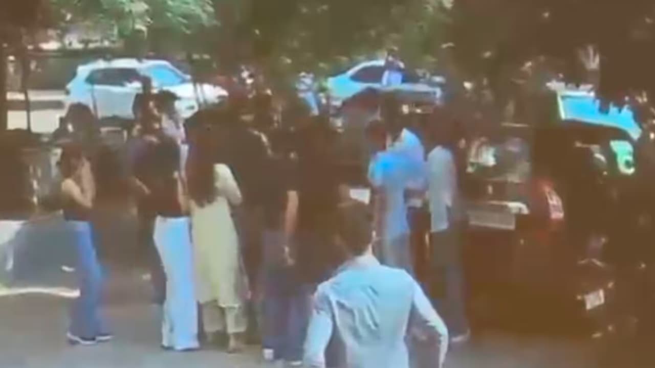 Gurugram Viral CCTV Video Gurugram Viral CCTV Video