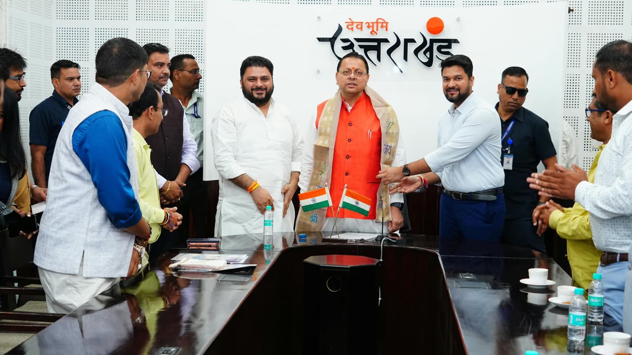 CM Dhami Sends Uttarakhand Youth To Haryana With This Special Cultural Exchange Mission CM Dhami Sends Uttarakhand Youth To Haryana With This Special Cultural Exchange Mission