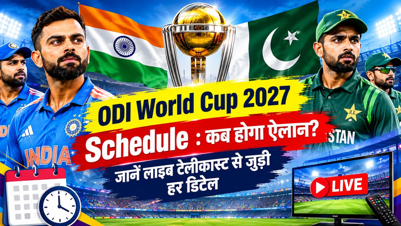 ODI World Cup 2027 Schedule ODI World Cup 2027 Schedule
