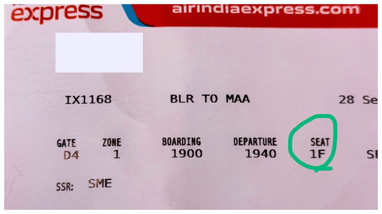 Free Seat Upgrades On Air India Express: Chennai Man Shares Simple Travel Hack Free Seat Upgrades On Air India Express: Chennai Man Shares Simple Travel Hack