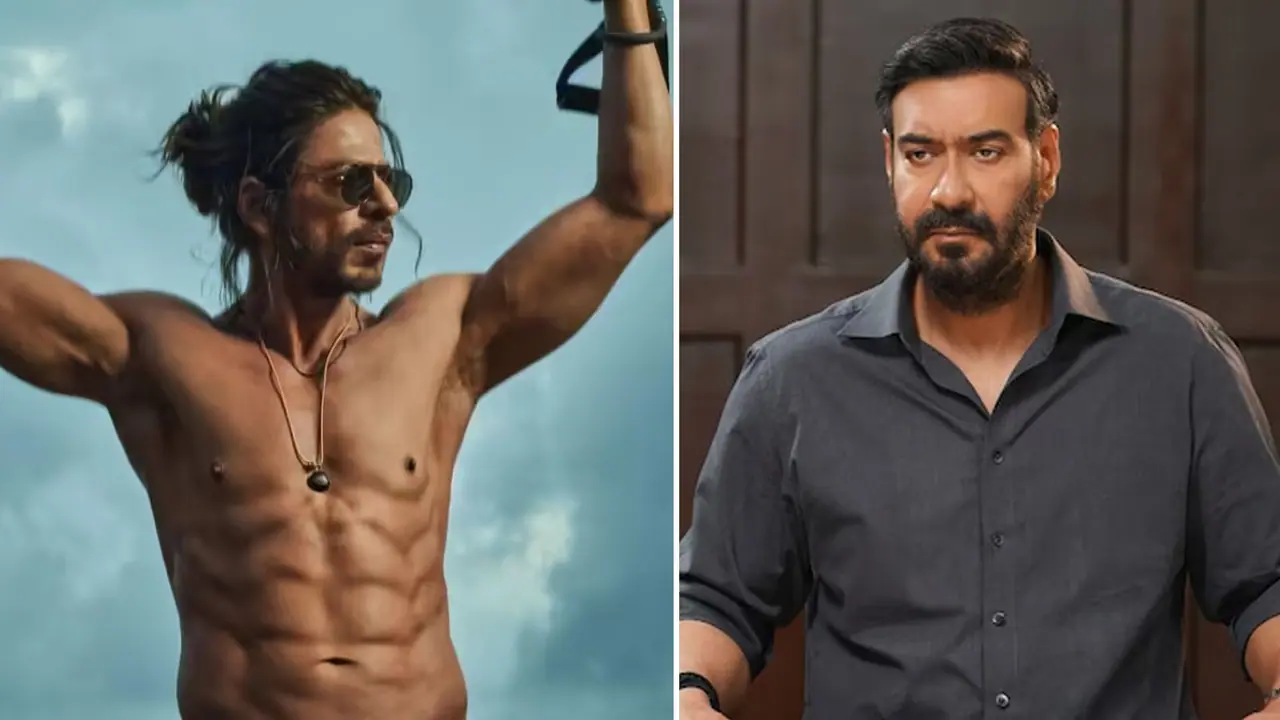 अजय देवगन की दृश्यम 3 ने SRK की पठान को पीछे छोड़ा अजय देवगन की दृश्यम 3 ने SRK की पठान को पीछे छोड़ा
