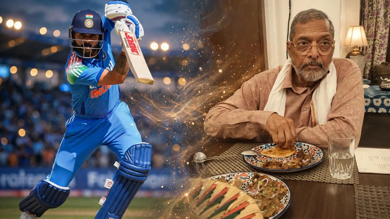 Nana Patekar Virat Kohli fan Nana Patekar Virat Kohli fan