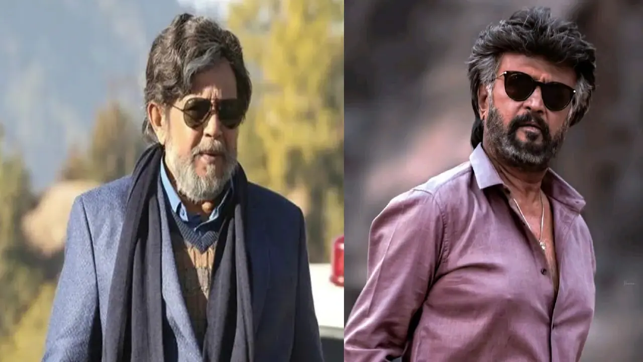 Mithun Chakraborty and Rajinikanth Mithun Chakraborty and Rajinikanth