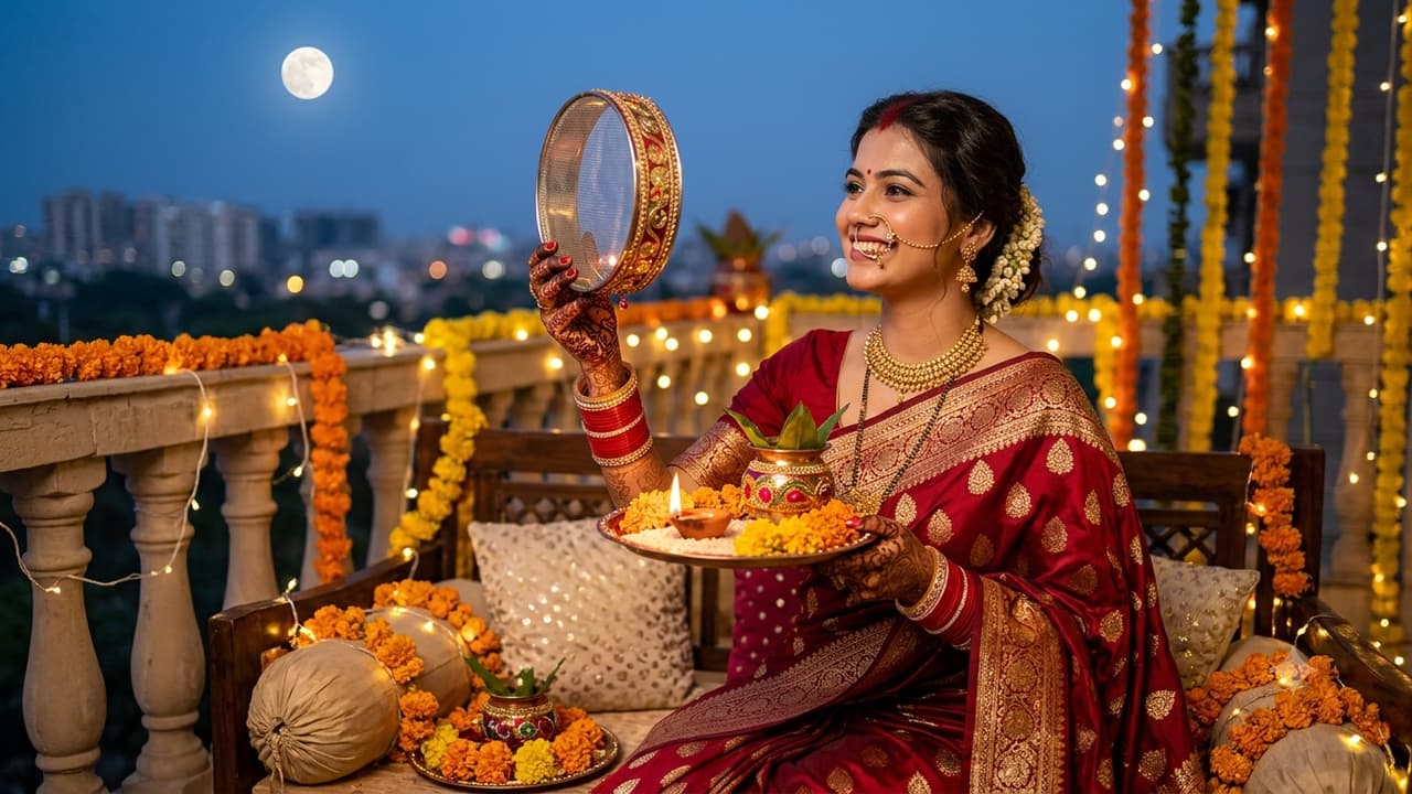 Karwa Chauth 2026: Sieve, Karwa Pot Moon Rituals, Significance Explained Karwa Chauth 2026: Sieve, Karwa Pot Moon Rituals, Significance Explained