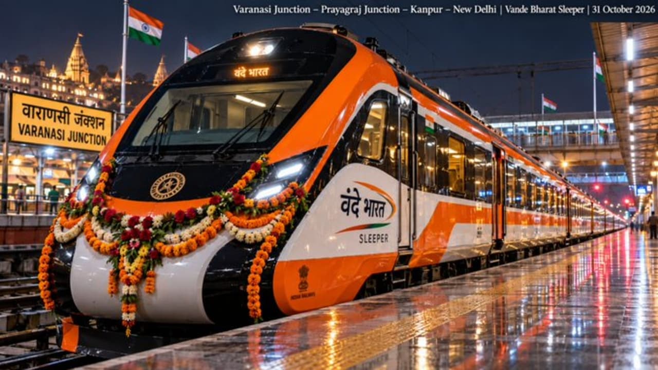 delhi varanasi vande bharat sleeper train timing fare stoppages inauguration delhi varanasi vande bharat sleeper train timing fare stoppages inauguration