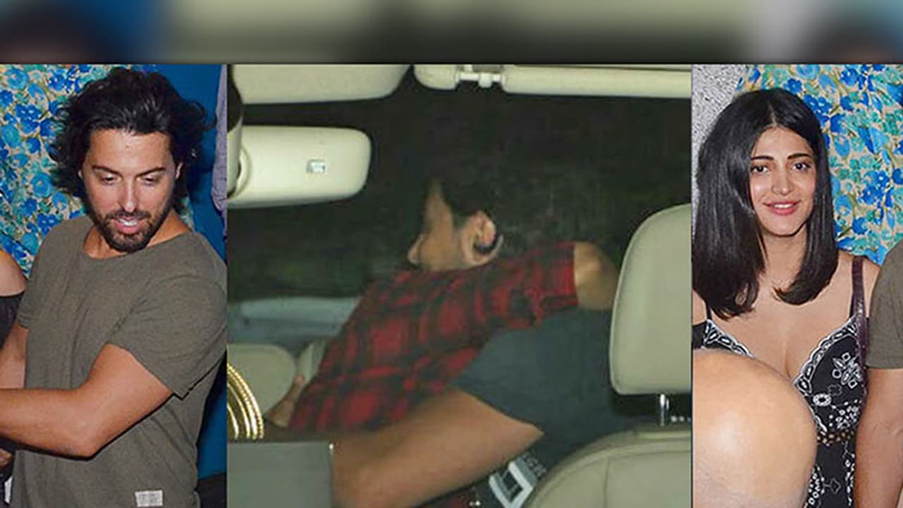 Caught on cam: Shruti Haasan spends quality time with rumoured boyfriend Michael Corsale