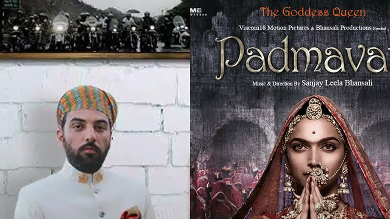 Udaipur prince Lakshyaraj Singh Mewar condemns Padmavati, calls for non violent protests Udaipur prince Lakshyaraj Singh Mewar condemns Padmavati, calls for non violent protests