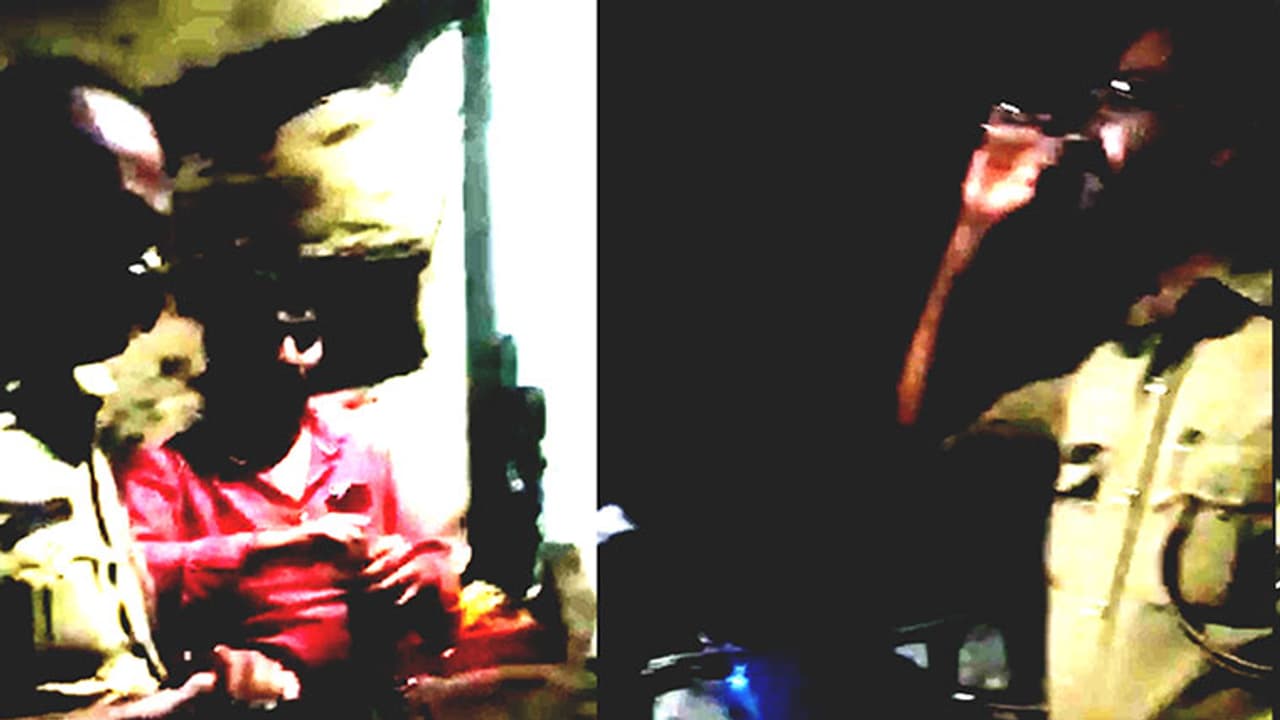 ASI wearing uniform barges into dhaba, drinks alcohol on duty [Photos]