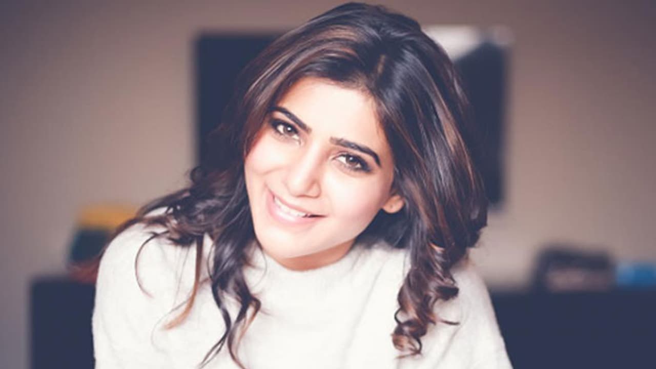 No film background, Samantha shines like a star No film background, Samantha shines like a star