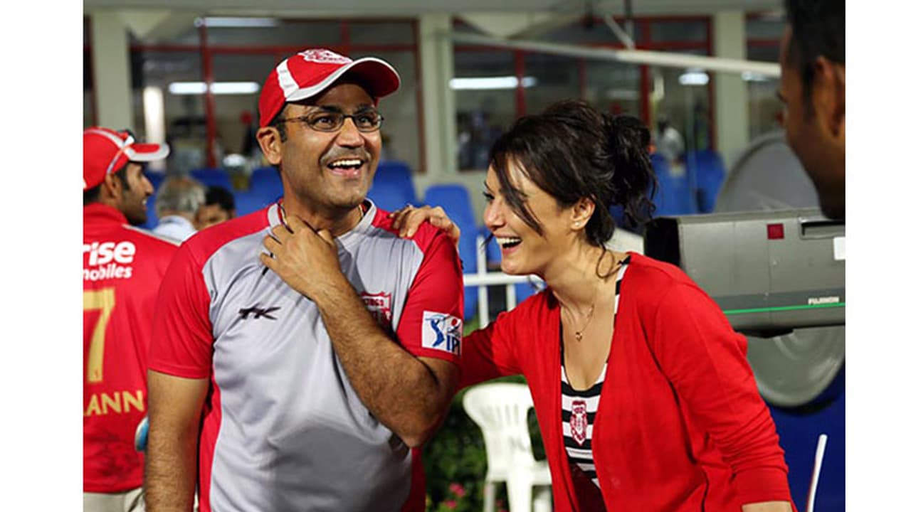 ಸೆಹ್ವಾಗ್ ಜತೆ ಜಗಳವಾಡಿದ ಪ್ರೀತಿ ಜಿಂಟಾ..! ಸೆಹ್ವಾಗ್ ಜತೆ ಜಗಳವಾಡಿದ ಪ್ರೀತಿ ಜಿಂಟಾ..!