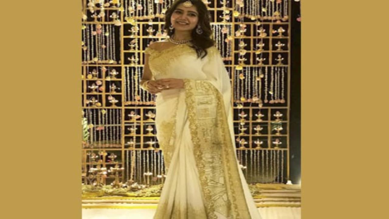 புடவையில் காதல் காவியம் வரைந்த சமந்தா....!!! புடவையில் காதல் காவியம் வரைந்த சமந்தா....!!!