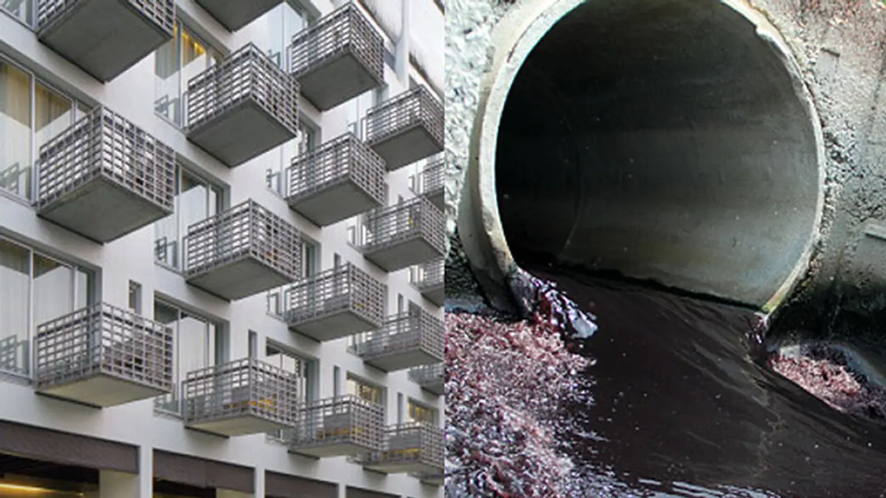 Shocking: 2,500 apartments turn stormwater drain into sewage Shocking: 2,500 apartments turn stormwater drain into sewage