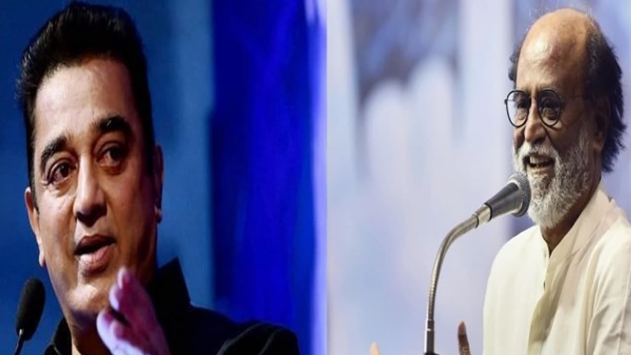 கமல் டேக் ஆப் ஆகும் முன் ட்விட்டரில் லேண்டாகிய ரஜினி: அடி தூள் கிளப்பும் ஸ்டார் ரேஸ். கமல் டேக் ஆப் ஆகும் முன் ட்விட்டரில் லேண்டாகிய ரஜினி: அடி தூள் கிளப்பும் ஸ்டார் ரேஸ்.