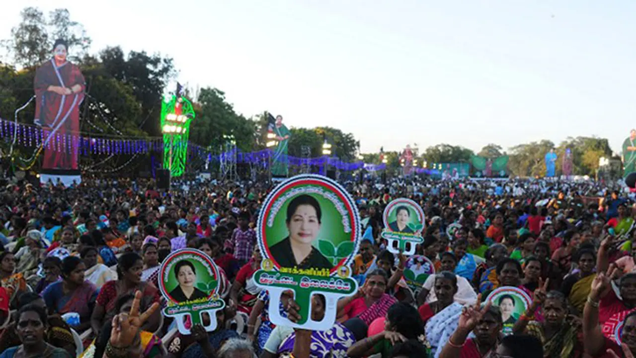 Rajya Sabha polls: AIADMK candidates file nomination papers Rajya Sabha polls: AIADMK candidates file nomination papers