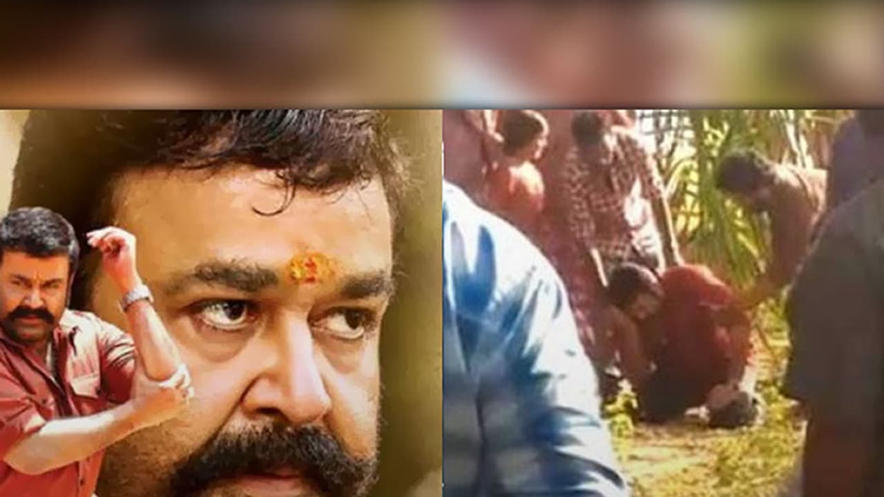 Video: Mohanlal caught crying in public, and here's why