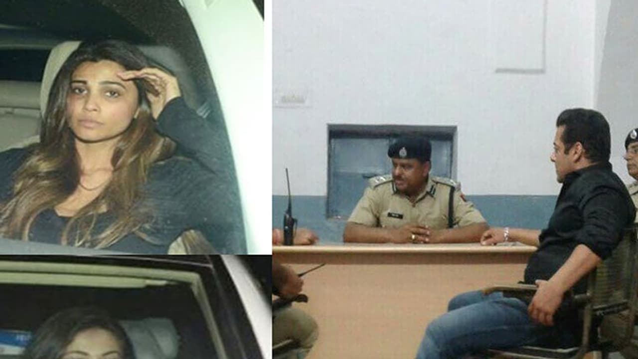 Friends visit Salman Khan's house as actor spends night in jail Friends visit Salman Khan's house as actor spends night in jail