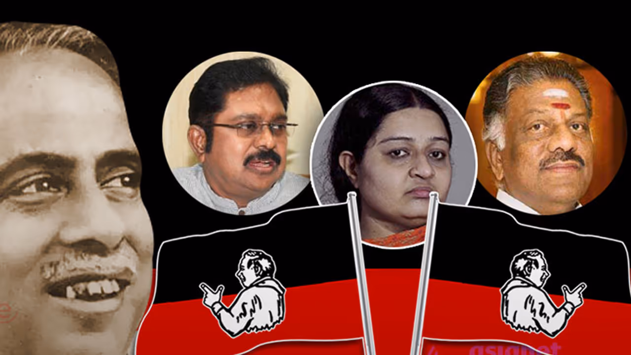 Melee over homage between supporters of Deepa, Dhinakaran Melee over homage between supporters of Deepa, Dhinakaran