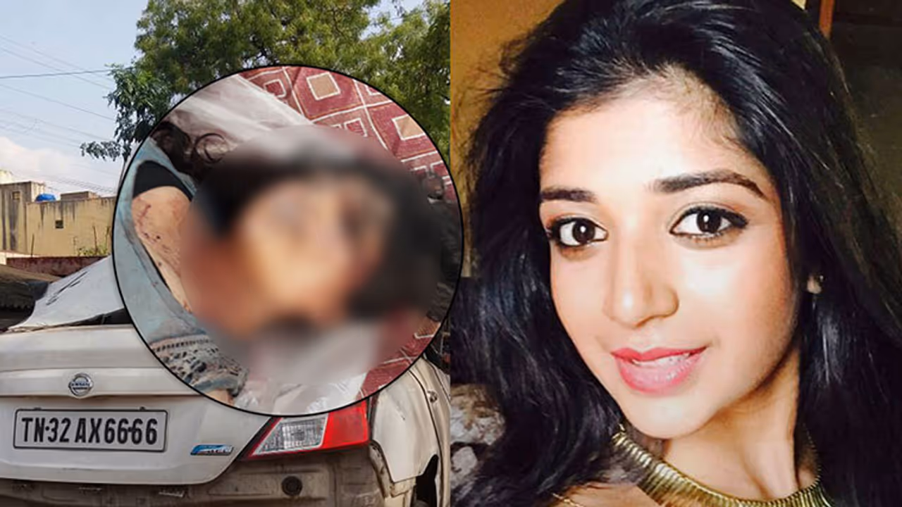 Popular South Indian actress dies in car crash on Chennai Bengaluru highway Popular South Indian actress dies in car crash on Chennai Bengaluru highway