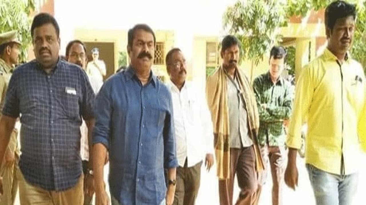 அரசின் அடக்குமுறையை சட்டப்போராட்டத்தின் மூலம் ஒடுக்குவோம்; சீமான் ஆவேசம் அரசின் அடக்குமுறையை சட்டப்போராட்டத்தின் மூலம் ஒடுக்குவோம்; சீமான் ஆவேசம்