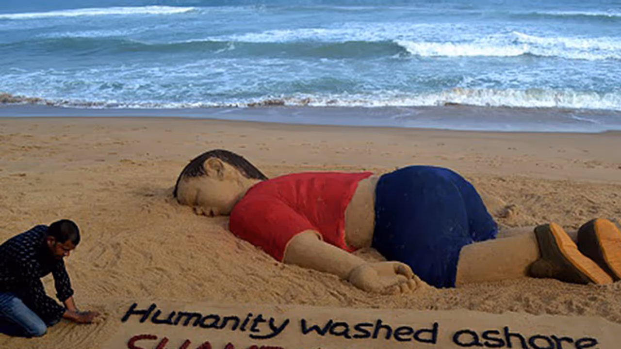 ‘I am sorry that I drowned’: A Syrian refugee’s heartbreaking letter to his mom