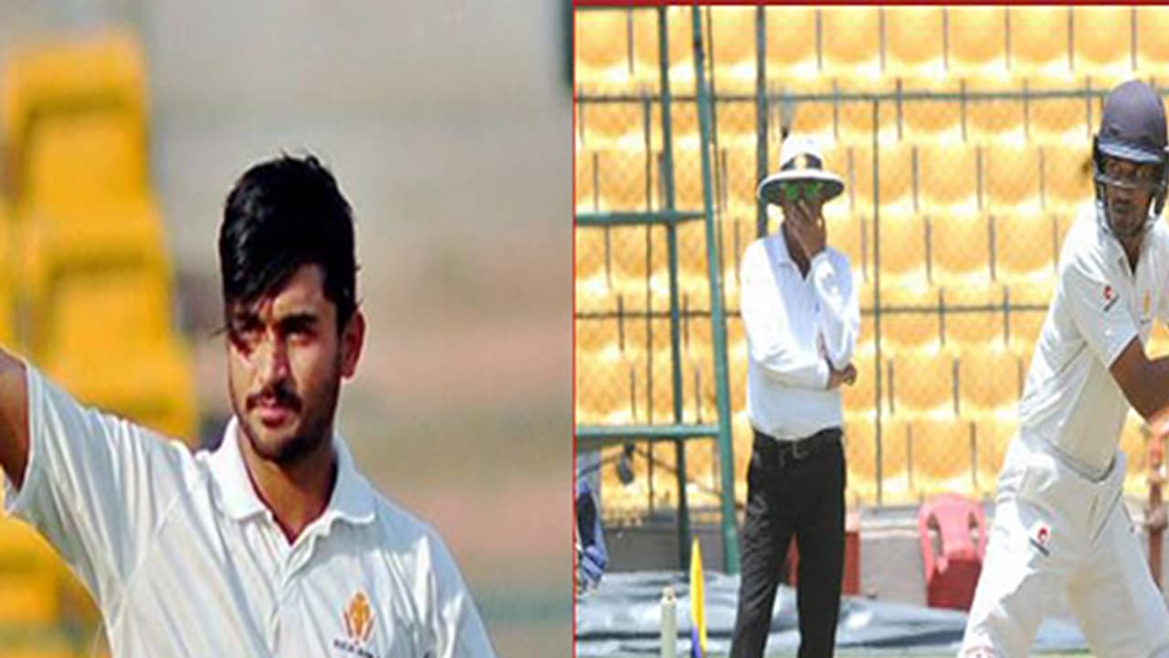 ದಾಖಲೆ ಮೊತ್ತದತ್ತ ಕರ್ನಾಟಕ: ಪಾಂಡೆ ಭರ್ಜರಿ ದ್ವಿಶತಕ, 5 ರನ್'ನಿಂದ ದ್ವಿಶತಕ ವಂಚಿತರಾದ ನಿಶ್ಚಲ್ ದಾಖಲೆ ಮೊತ್ತದತ್ತ ಕರ್ನಾಟಕ: ಪಾಂಡೆ ಭರ್ಜರಿ ದ್ವಿಶತಕ, 5 ರನ್'ನಿಂದ ದ್ವಿಶತಕ ವಂಚಿತರಾದ ನಿಶ್ಚಲ್